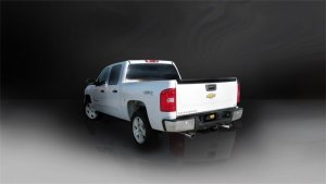Chevrolet Silverado Performance Exhaust - Dual Rear Exit - CORSA Performance - Sport Cat-Back - Polished - 2010